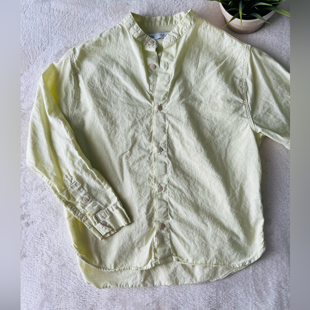 Zara boy linen shirt